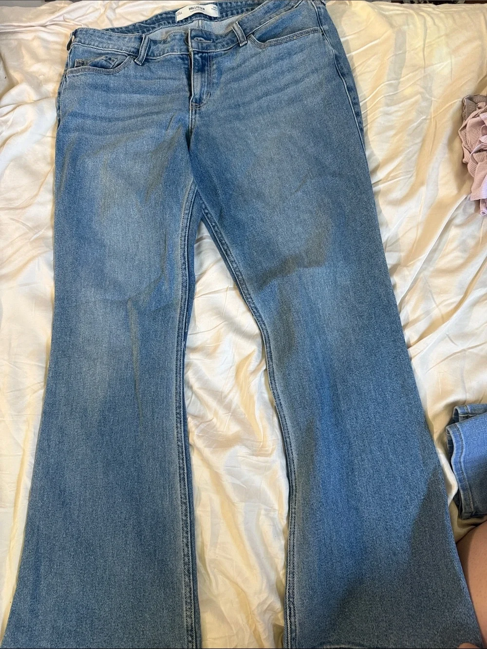 Hollister Light Blue Flare Jeans